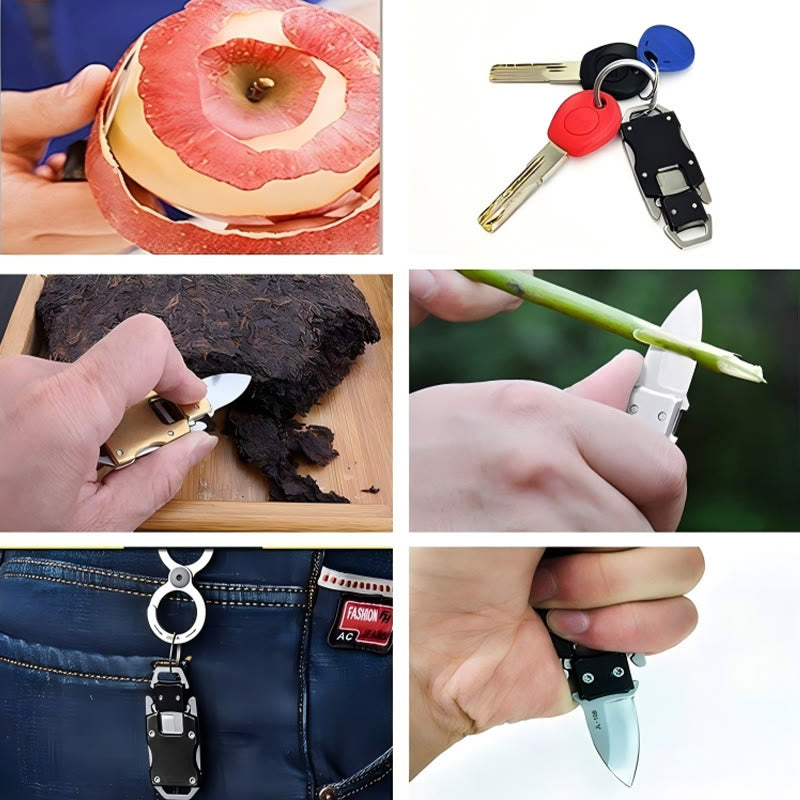 Bracelet de survie en paracorde avec couteau caché et dispositif de secours d'urgence - image 13