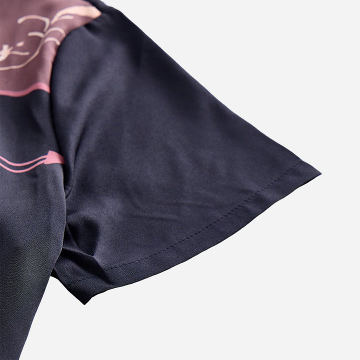 Chemise à manches courtes imprimée style western pour homme - image 13