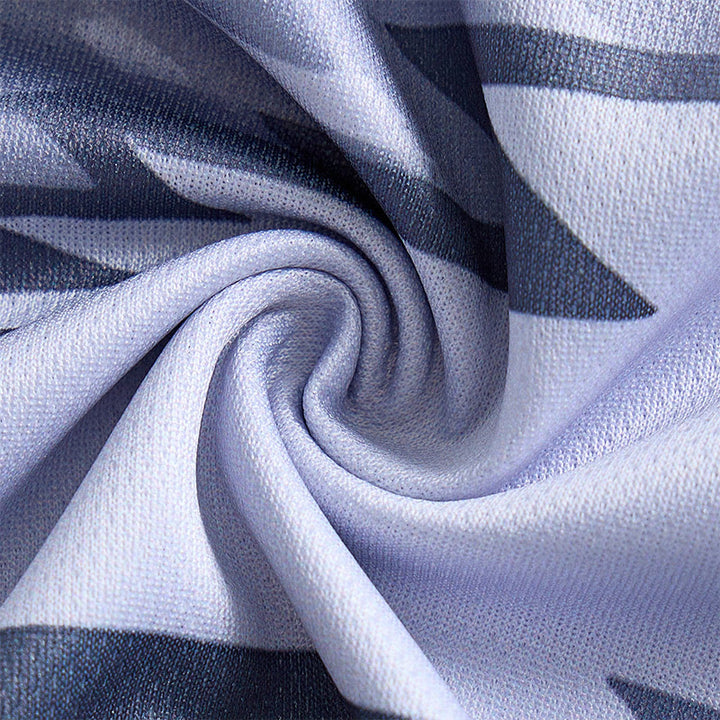 Polo décontracté à manches courtes pour homme, imprimé géométrique - image 29