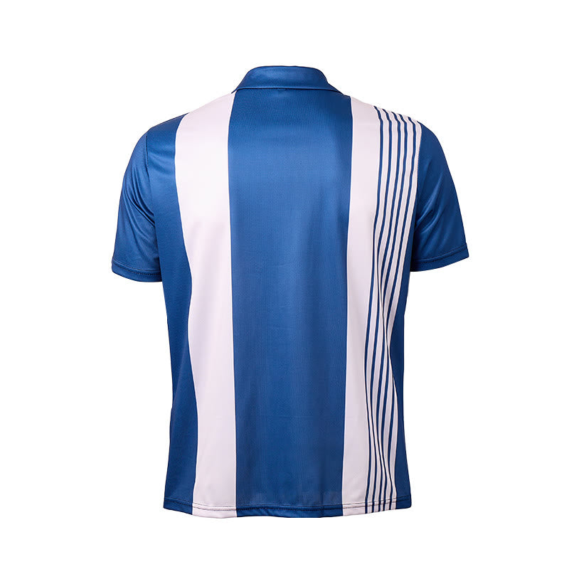 Polo décontracté à rayures vintage pour homme - image 10