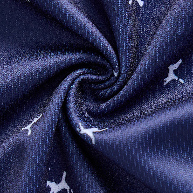 Polo décontracté à manches courtes pour homme, imprimé intégral - image 8
