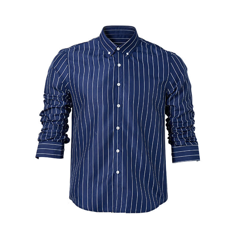 Chemise habillée pour homme à rayures verticales intemporelles - image 8