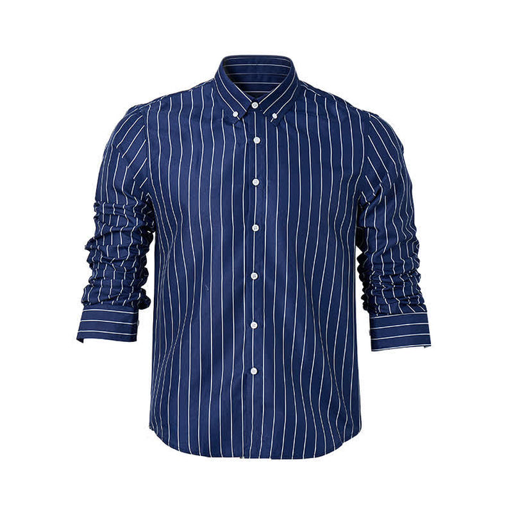 Chemise habillée pour homme à rayures verticales intemporelles - image 8
