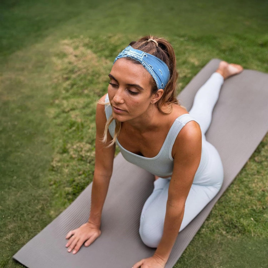 Bandana extensible à imprimé large pour le sport, le yoga et la transpiration - image 4