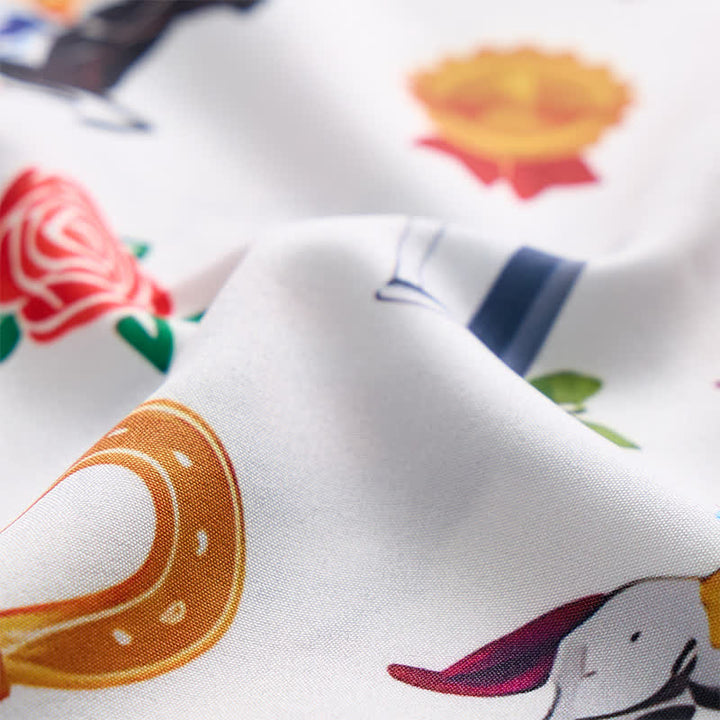 Chemise imprimée à motifs western « Run For The Roses » pour homme - image 6