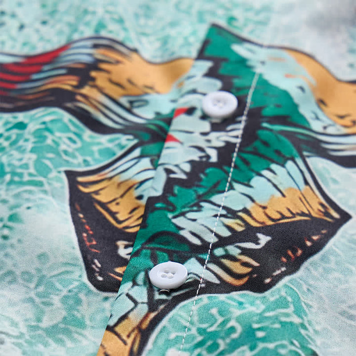 Chemise western pour homme à imprimé tribal tête de mort de Longhorn - image 5