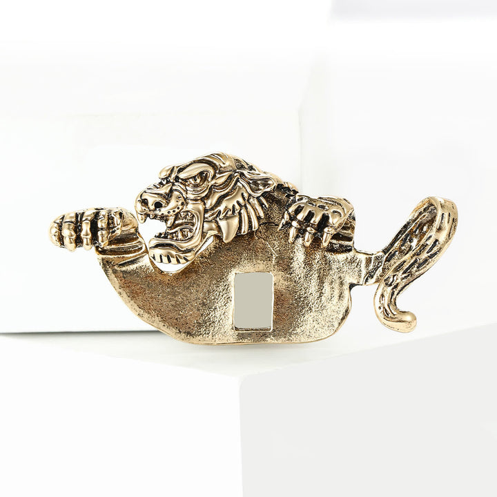 Porte-pochette de costume tigre féroce - image 9