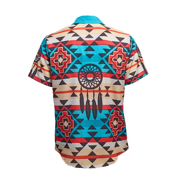 Chemise homme à motif aztèque attrape-rêves du sud-ouest - image 9