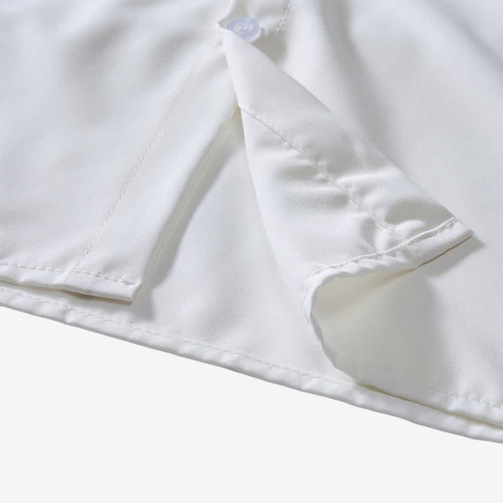 Chemise à manches courtes imprimée de coups de pinceau avec le drapeau américain vintage - image 7