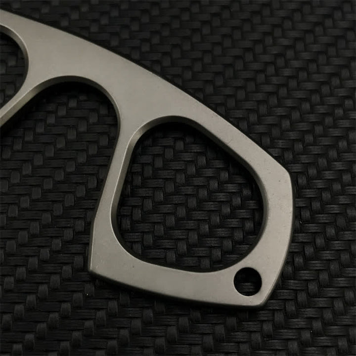 Couteau EDC ultra-léger à design squelette avec étui - image 7