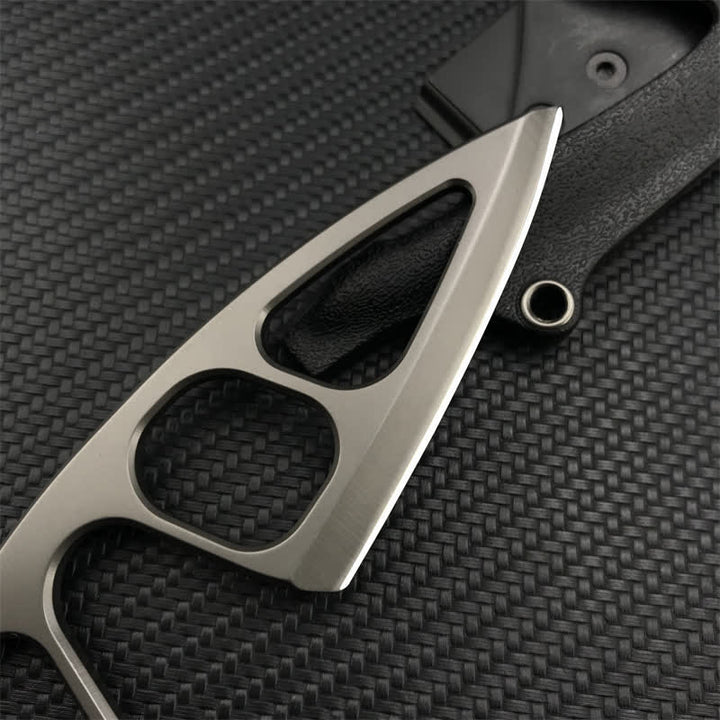 Couteau EDC ultra-léger à design squelette avec étui - image 4