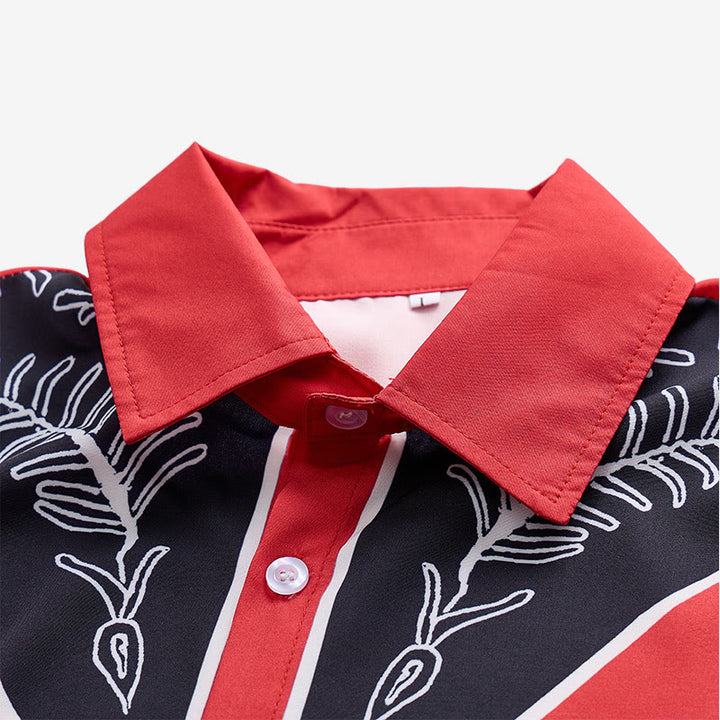 Chemise à manches courtes imprimée style western pour homme - image 7