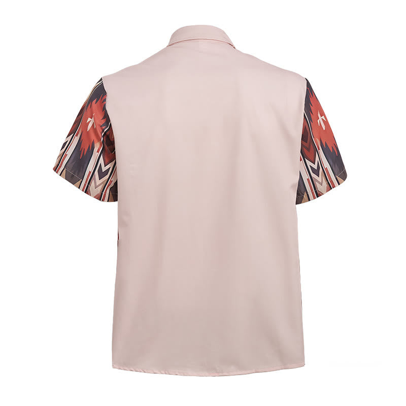 Chemise décontractée à manches courtes pour homme, imprimé cowboy rodéo vintage - image 10