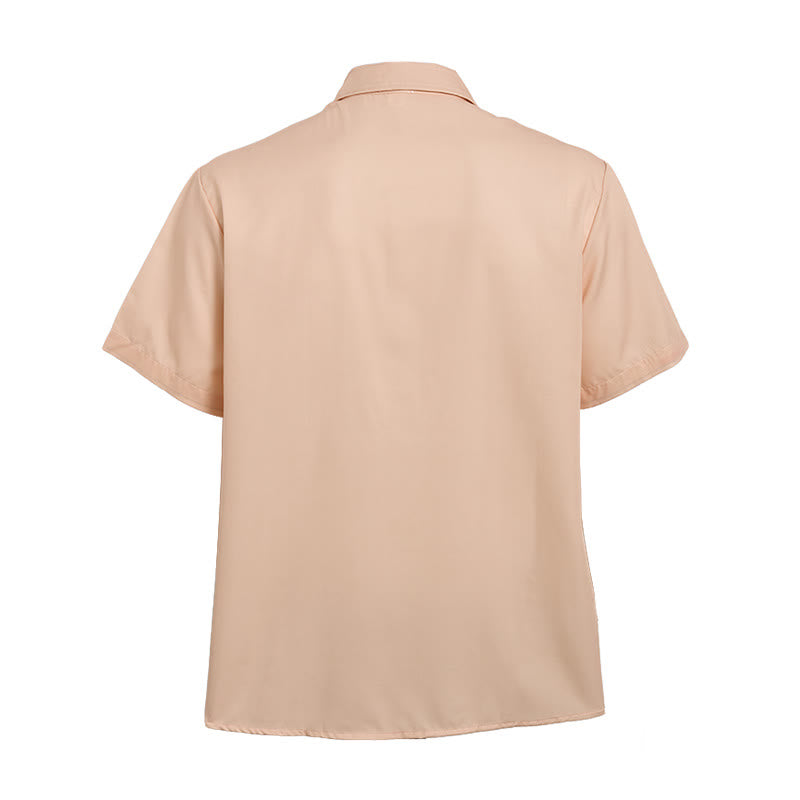Chemise décontractée à manches courtes pour homme, imprimé cowboy vintage lasso - image 10