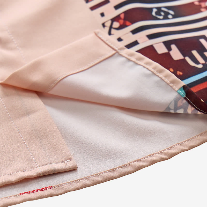 Chemise décontractée à manches courtes pour homme, imprimé cowboy vintage lasso - image 8