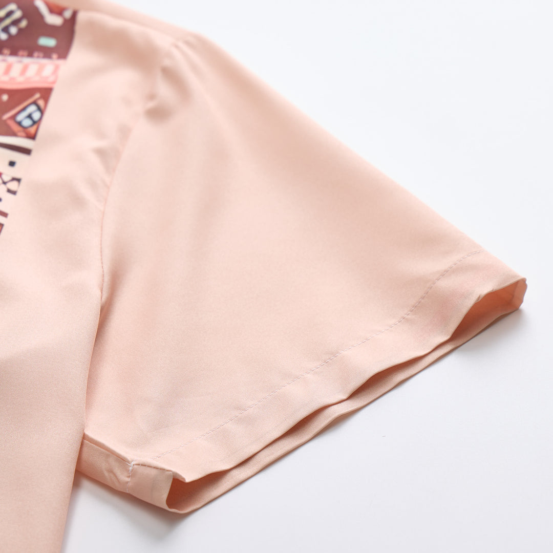 Chemise décontractée à manches courtes pour homme, imprimé cowboy vintage lasso - image 7