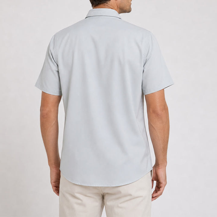 Chemise décontractée à manches courtes pour homme, imprimé cowboy vert lasso - image 3