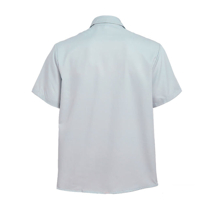 Chemise décontractée à manches courtes pour homme, imprimé cowboy vert lasso - image 10