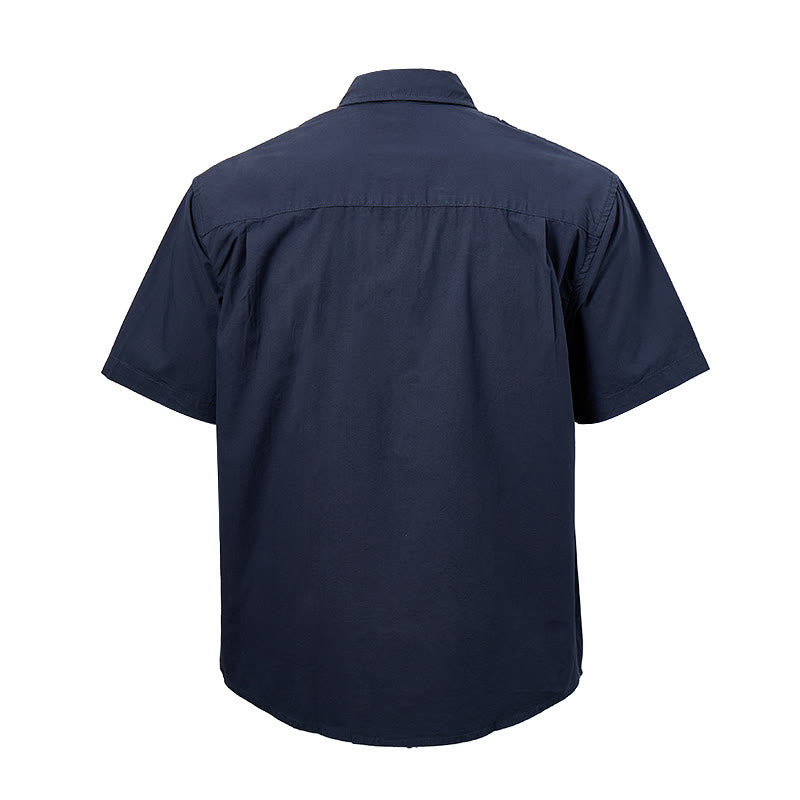 Chemise à manches courtes brodée de nuages ​​streetwear - image 16