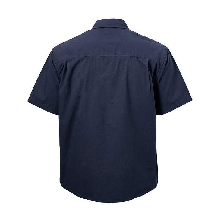 Chemise à manches courtes brodée de nuages ​​streetwear - image 16
