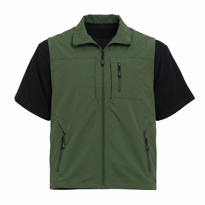 Gilet de pêche léger à séchage rapide pour homme - image 10