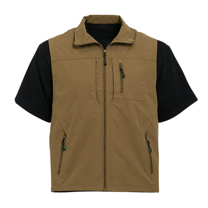 Gilet de pêche léger à séchage rapide pour homme - image 8