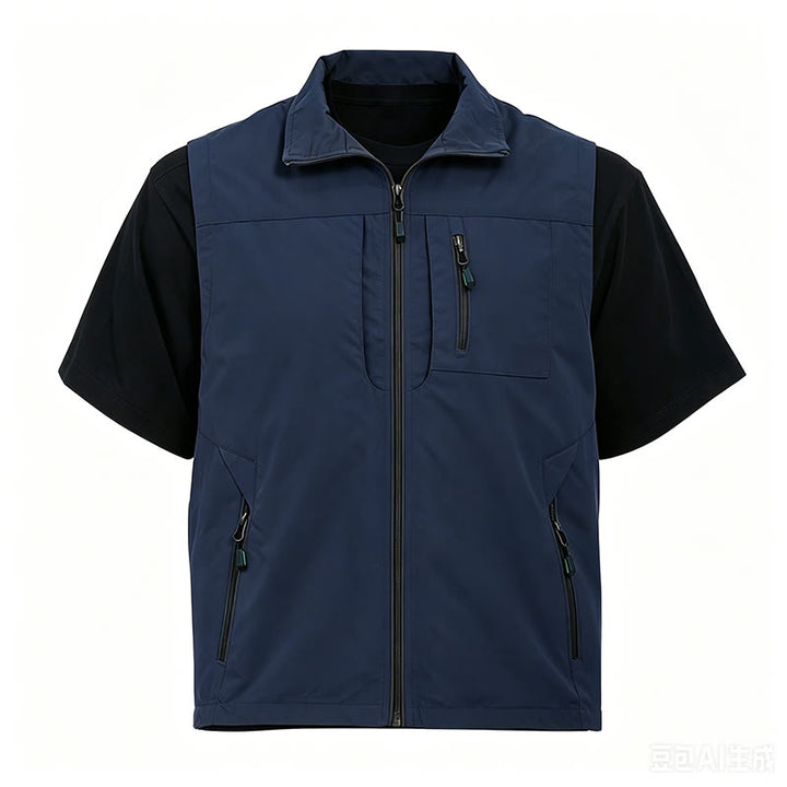 Gilet de pêche léger à séchage rapide pour homme - image 11