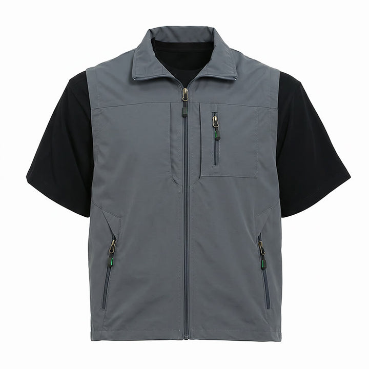 Gilet de pêche léger à séchage rapide pour homme - image 12