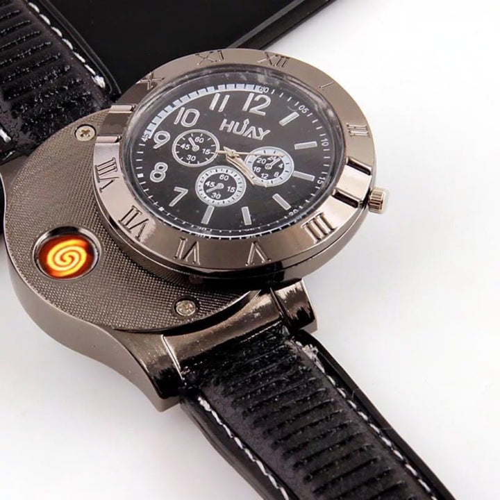 Montre-briquet tactique rechargeable USB - image 0