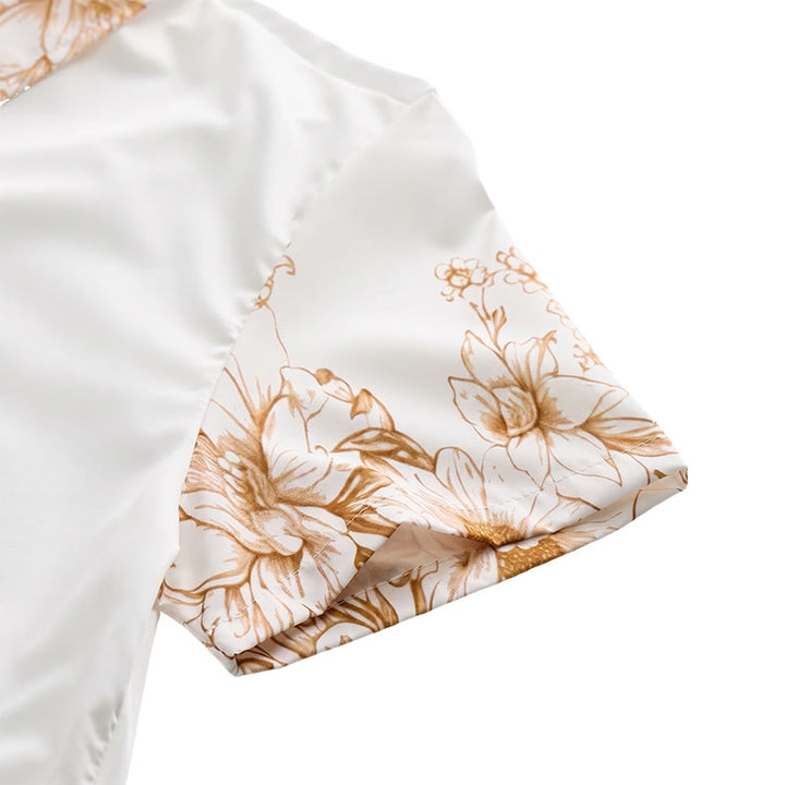 Chemise à imprimé floral baroque pour gentleman moderne - image 8