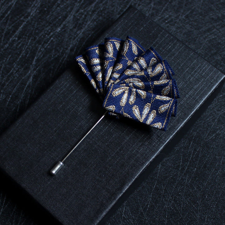 Insert pour épingle de revers et pochette 2 en 1 pour homme - Style n° 16 - image 18
