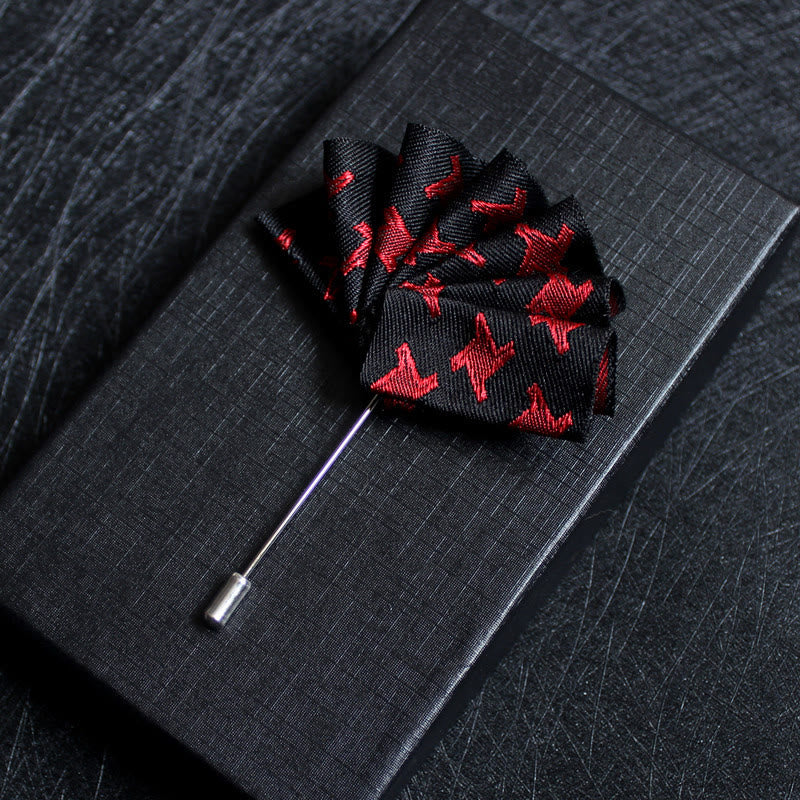 Insert pour épingle de revers et pochette 2 en 1 pour homme - Style n° 13 - image 15