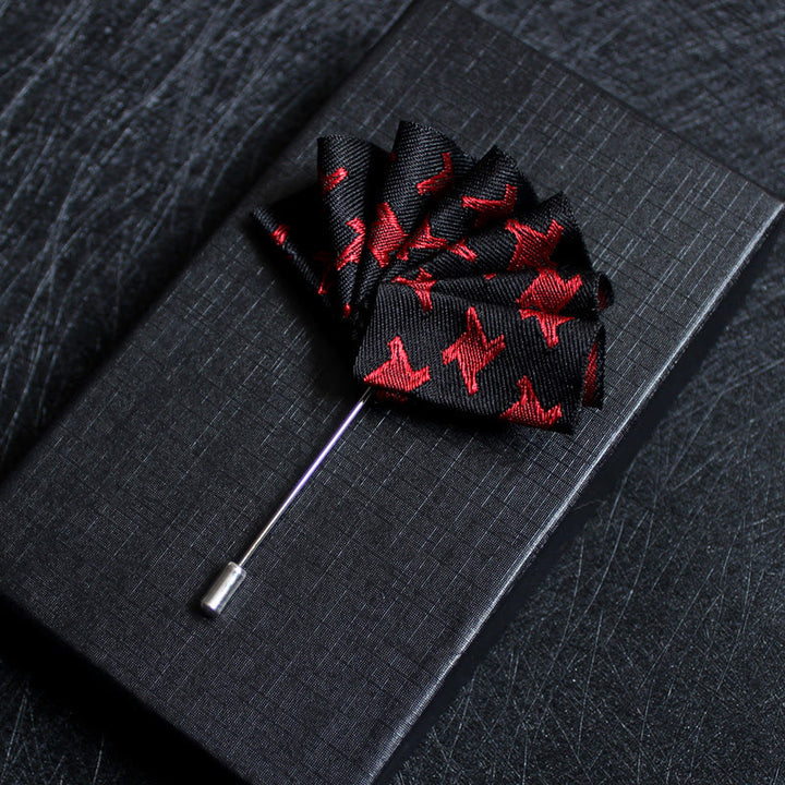 Insert pour épingle de revers et pochette 2 en 1 pour homme - Style n° 13 - image 15