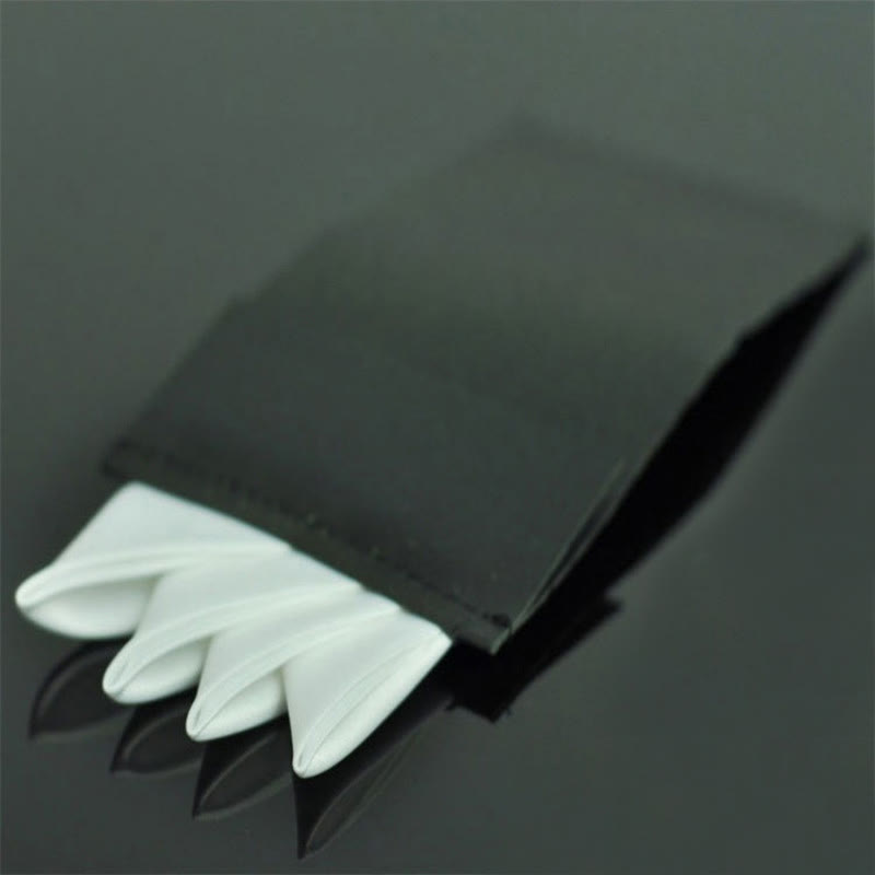 Insert de carte de poche pré-plié à couronne à quatre pointes - Blanc - image 5