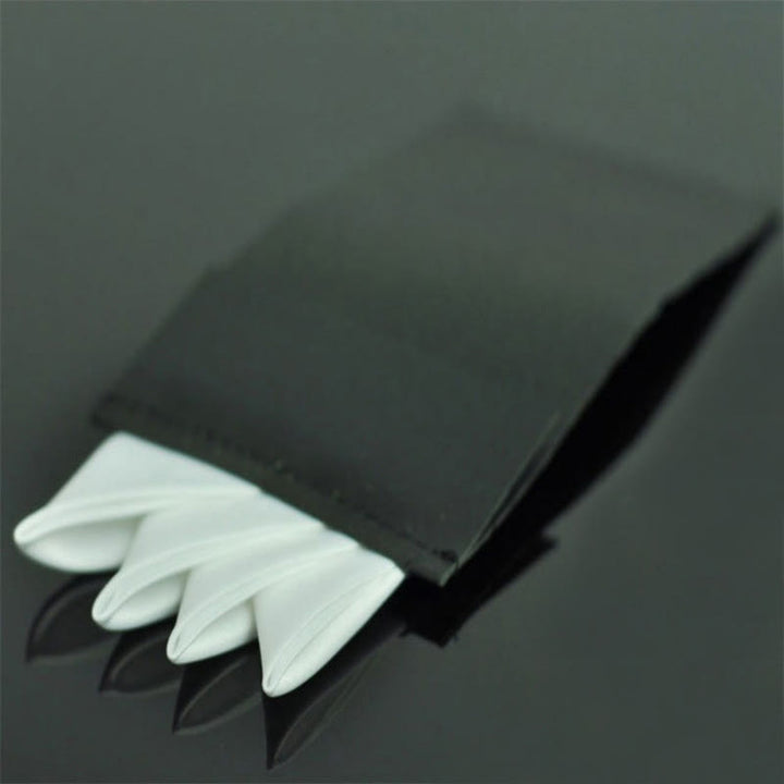 Insert de carte de poche pré-plié à couronne à quatre pointes - Blanc - image 5