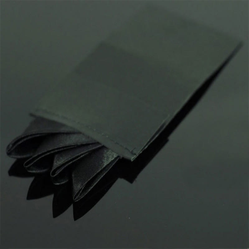 Insert de carte de poche pré-plié à couronne à quatre pointes - Noir - image 3
