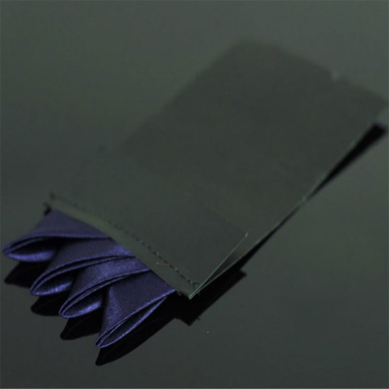 Insert de carte de poche pré-plié à couronne à quatre pointes - Marine - image 6