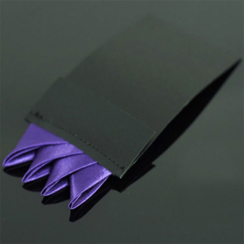 Insert de carte de poche pré-plié à couronne à quatre pointes - Violet - image 1