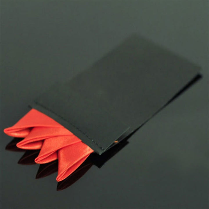 Insert de carte de poche pré-plié à couronne à quatre pointes - Orange foncé - image 4
