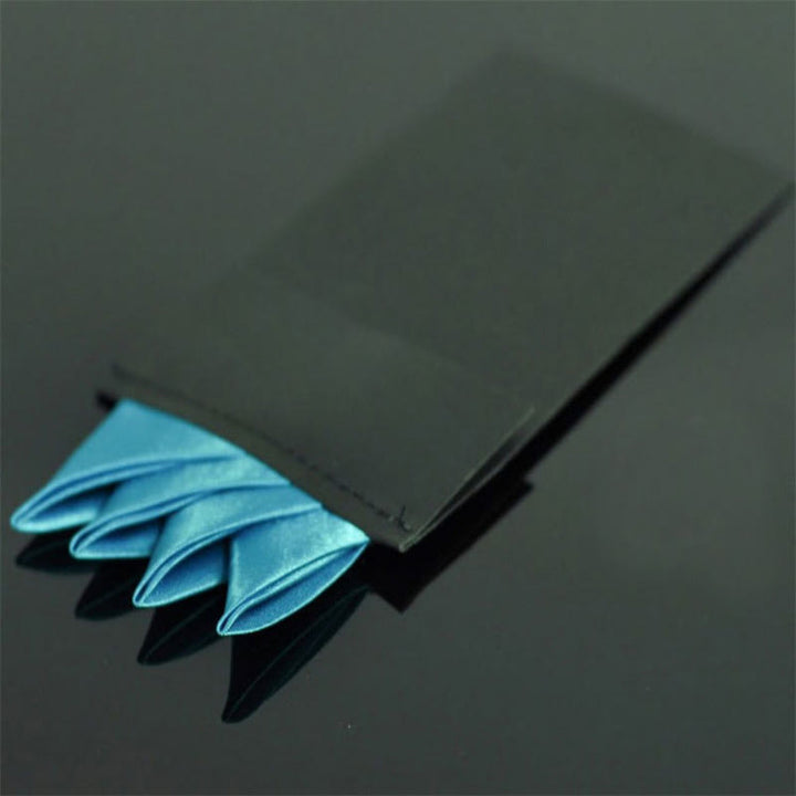 Insert de carte de poche pré-plié à couronne à quatre pointes - Turquoise - image 9
