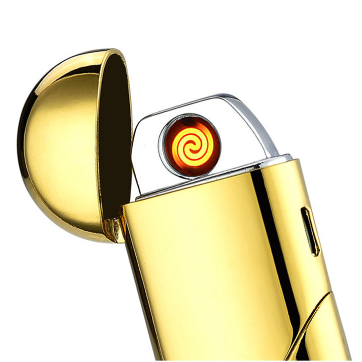 Briquet électronique et à butane pliable en forme de cœur 2 en 1 - image 9