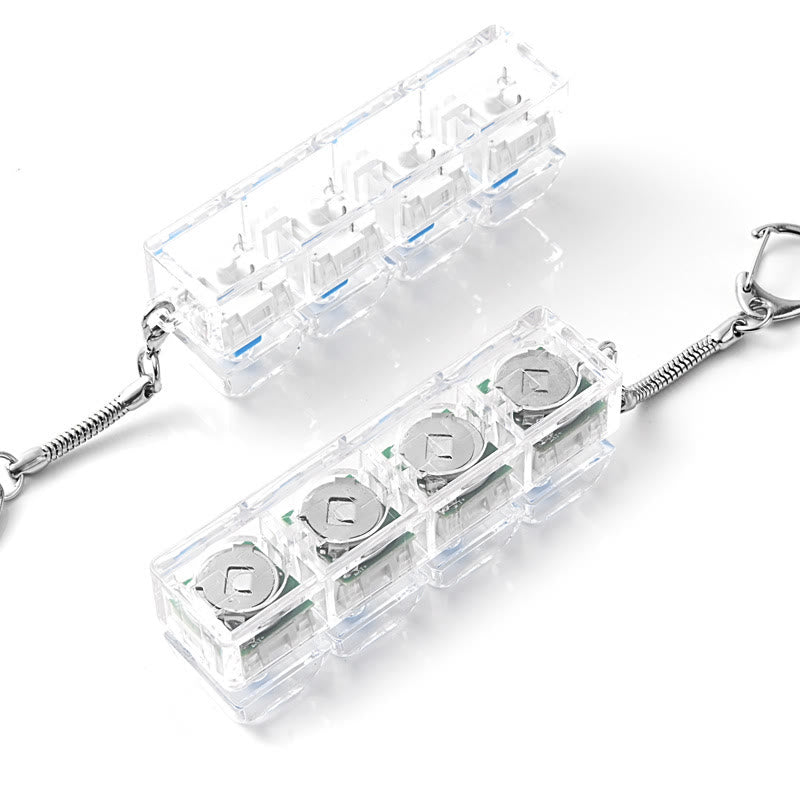 Porte-clés clavier mécanique anti-stress pour soulager l'anxiété - image 5