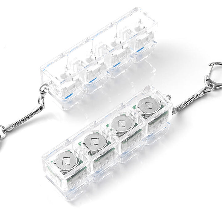 Porte-clés clavier mécanique anti-stress pour soulager l'anxiété - image 5