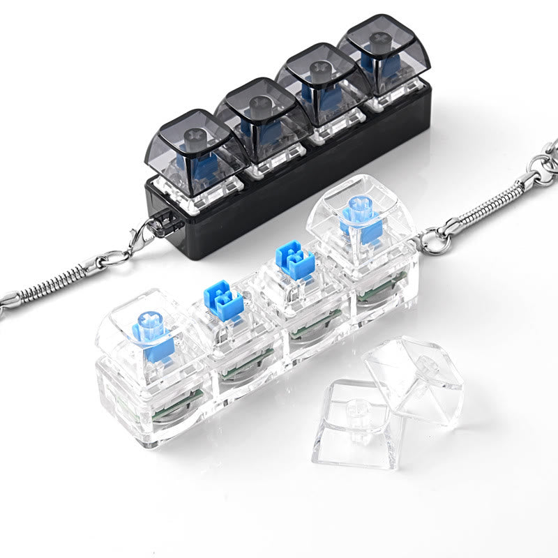 Porte-clés clavier mécanique anti-stress pour soulager l'anxiété - image 6
