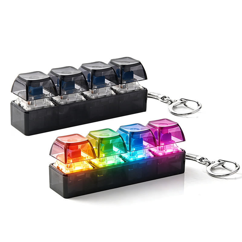 Porte-clés clavier mécanique anti-stress pour soulager l'anxiété - image 1