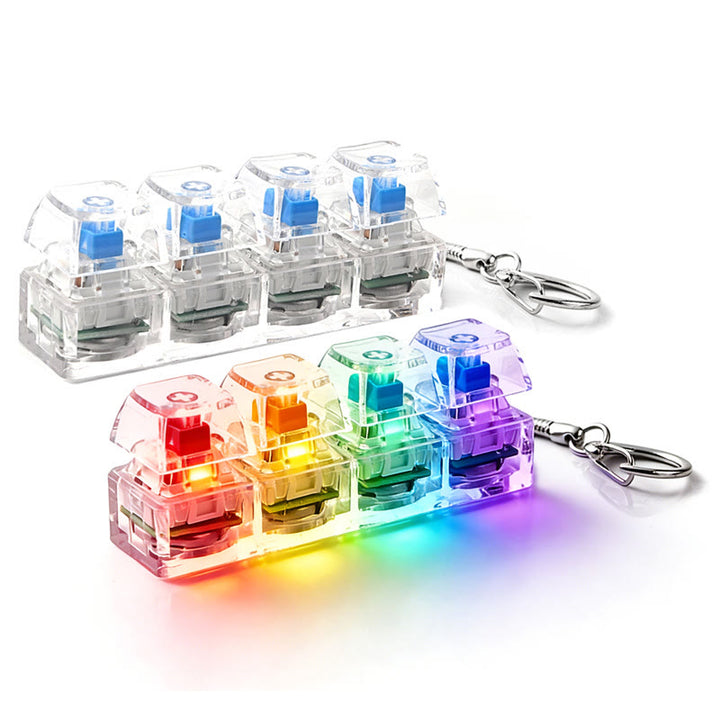 Porte-clés clavier mécanique anti-stress pour soulager l'anxiété - image 2