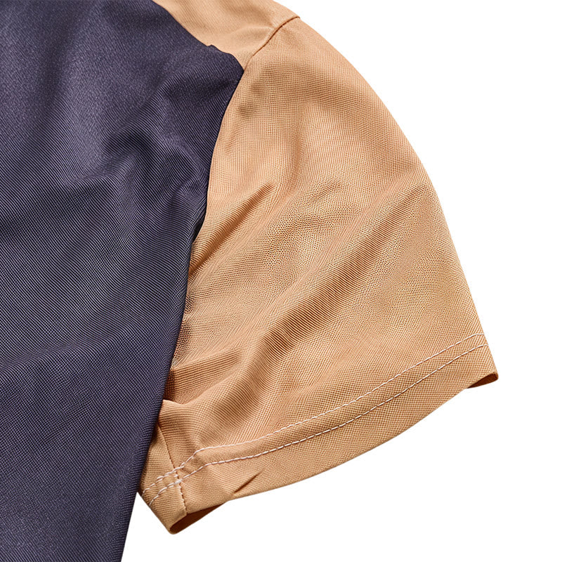 Chemise Henley décontractée d'été vintage pour homme - image 8