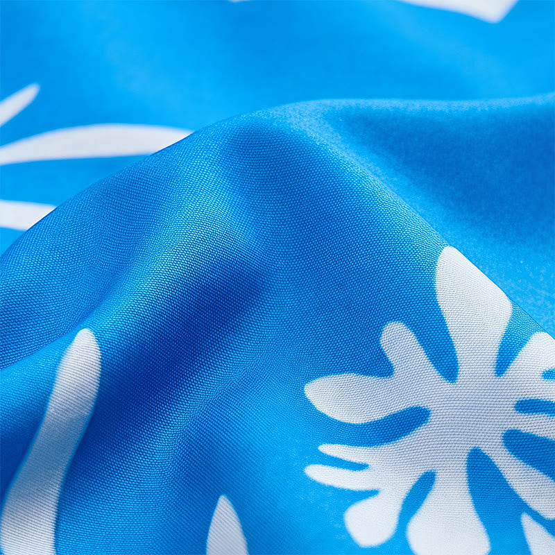Chemise décontractée à imprimé floral et feuilles pour homme, idéale pour les vacances d'été. - image 5