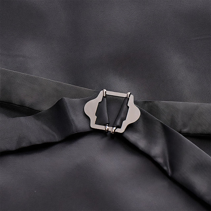 Gilet de costume asymétrique à col en V moderne pour homme - image 11