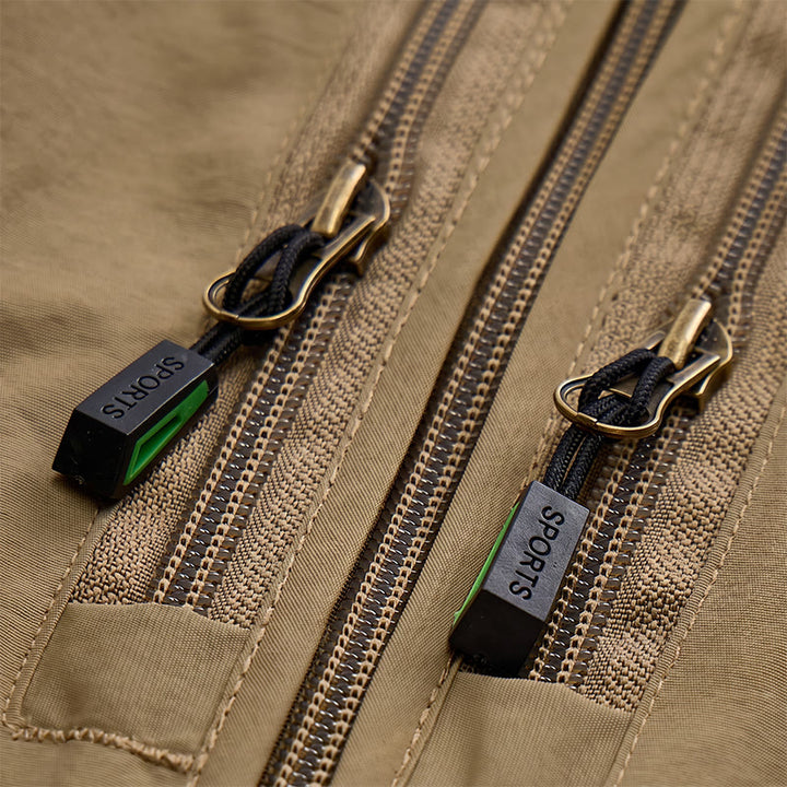 Gilet de pêche utilitaire léger à poches multiples et doublure en maille - image 9